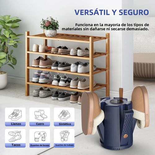 L Secador De Zapatos Y Tenis Con Luz Uv, 2 Engranajes De