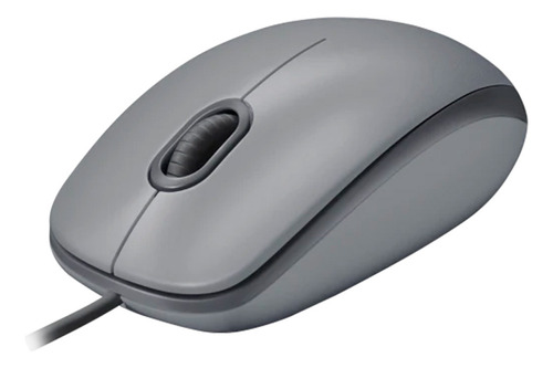 !!! Mouse Logitech M110 Silent 3 Botones 1000dpi Gris Color Gris