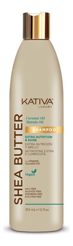 Shampoo Kativa Con Aceite De Coco 355 Ml