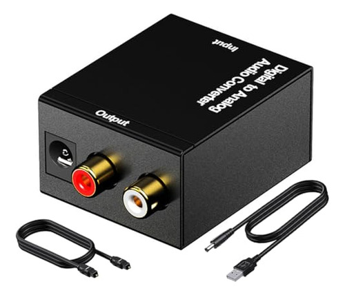 Convertidor Digital A Analógico - Pack Dac Spdif A Rca