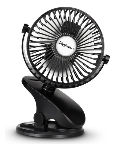 Skygenius Ventilador De Cochecito A Pilas, Mini Ventilador D