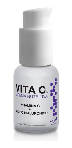 Vita C Crema Nutritiva Vitamina C + Acido Hidraulico X 30 G