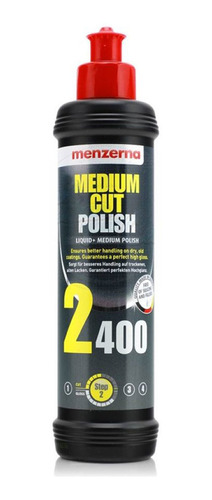 Medium Cut Polish 2400 Menzerna - Menzerna - 250 Ml