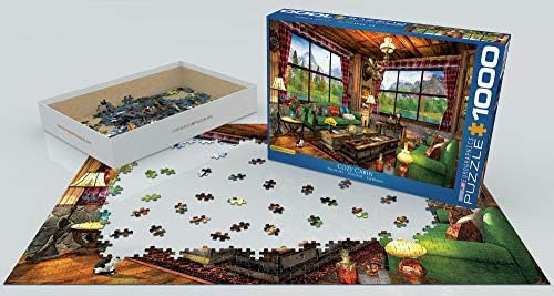 Eurographics (eurhr) Cozy Cabin De Dominic Davison Rompecabe