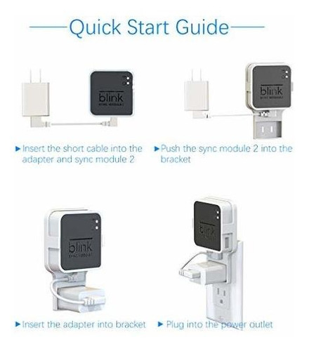 Soporte Pared Outlet Para Blink Sync Module 2 - Montaje