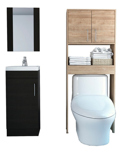 Combo My Bath Botiquin + Mueble Lavamanos + Optimizador