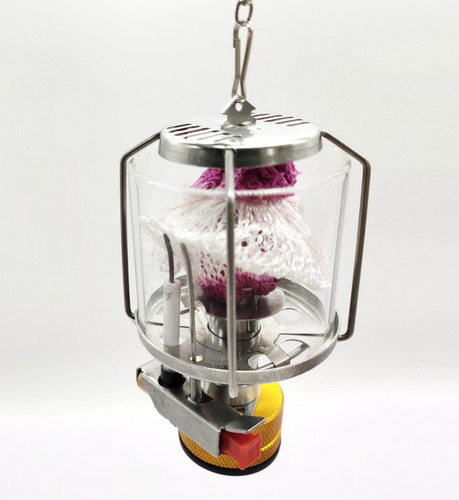 Mini Linterna De Camping Luz De Gas Tienda Portátil Lámpara