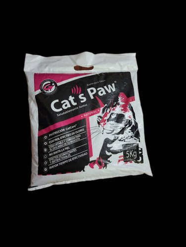 Arena Sanitaria Para Gatos Marca Cats Paw 5kg