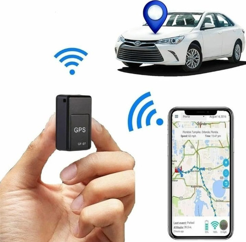 Mini Gps Gf-09 Chip Tiempo Real Satélite Micrófono Imán