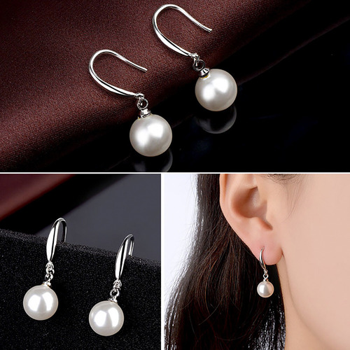Elegantes Accesorios Para Fiestas, Pendientes Colgantes, Ele