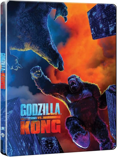 Steel Book Blu Ray Godzillas Vs Kong Bd+dvd