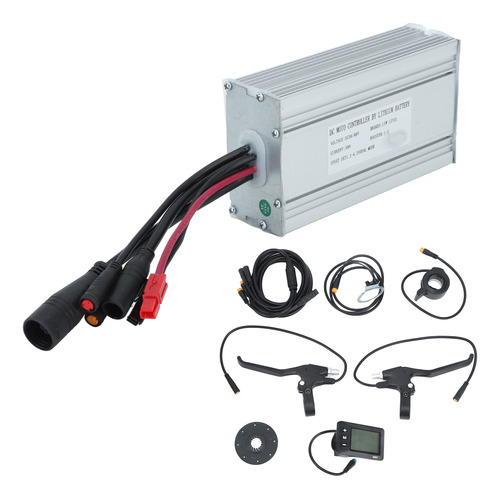 Kit De Controlador De Bicicleta Eléctrico 36v 48v 1000w Moto