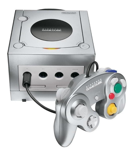 Nintendo GameCube Limited Edition color  platinum