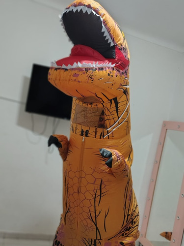 Disfraz Dinosaurio Inflable Adulto ( Leer Descripción )