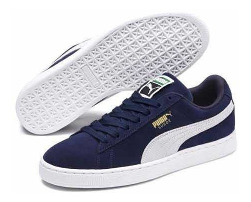 puma suede azul bebe