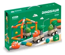 Comprar Magnetic Bloques Magneticos Dinosaurios 84 Pzs Mg66 Lelab Versión Del Personaje Dinosaurio