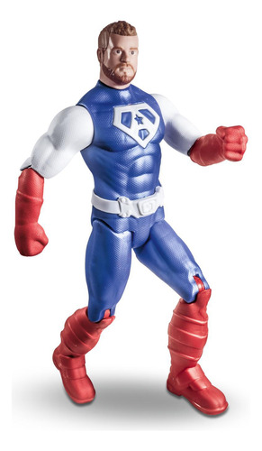 Boneco Avante Super Heroes Commander Brinquemix