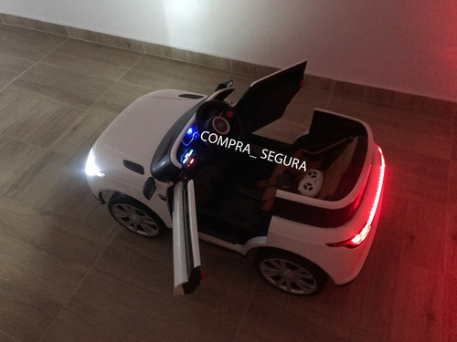 Imagen 9 de 10 de Carro Moto Electrico Niño Land Rover Llanta Caucho 12v Ctrol