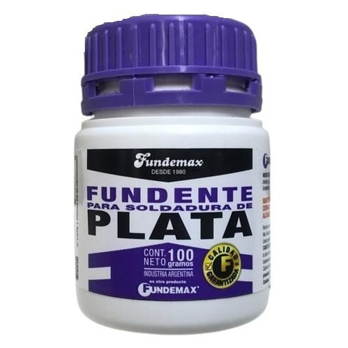 Fundente En Pasta Para Soldadura Plata Fundemax 100gr