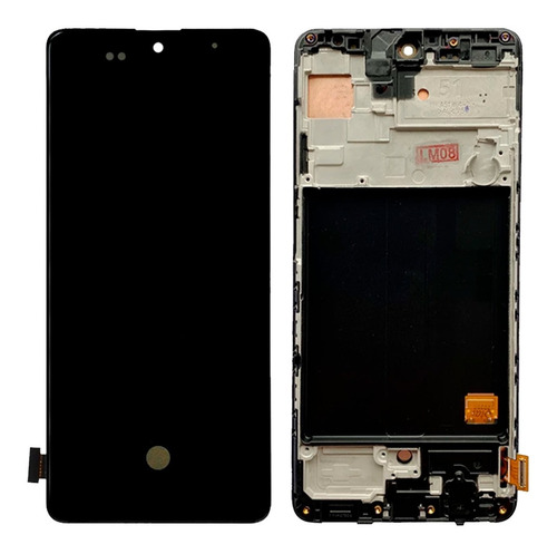 Tela Touch Display Oled Compatível A51 A515 A515f Com Aro