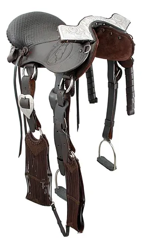 comprar Arreio Cutuco Chapeado Muladeiro Em Couro