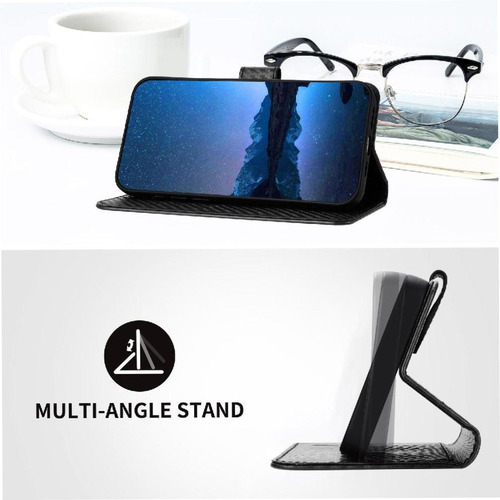 Funda Abatible For Motorola Edge 50 Fusion Carbon Fiber