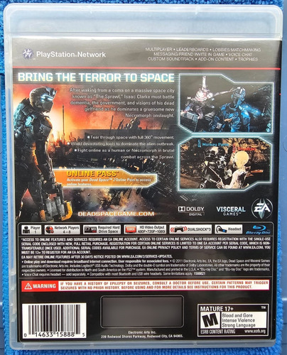 Dead Space 2 Playstation 3 Parece Nuevo (Usado)