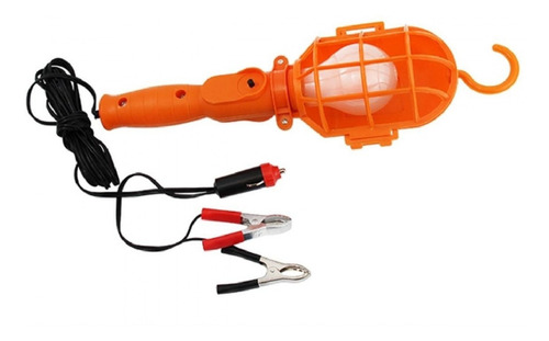 Imagem 3 de 3 de Luz De Inspeção 50w 12v P/ Carro Liga No Acendedor / Bateria