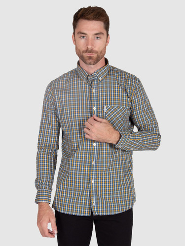 Camisa Signature House Check Manga Larga Ben Sherman