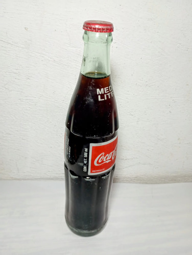 Botella Coca-cola Medio Litro Coleccionable (Usado)