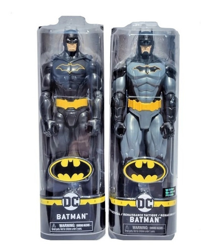 Batman Incluye 2 Figuras Black Y Renacimiento De Spin Master