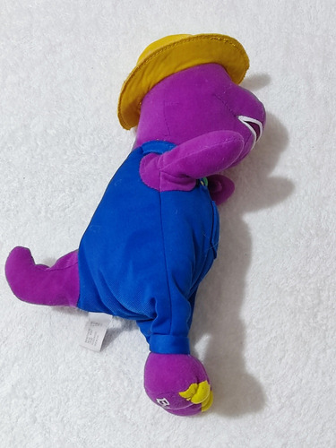 Lote 2 Peluches, Big Bird De Plaza Cesamo Y Barney. (Usado)