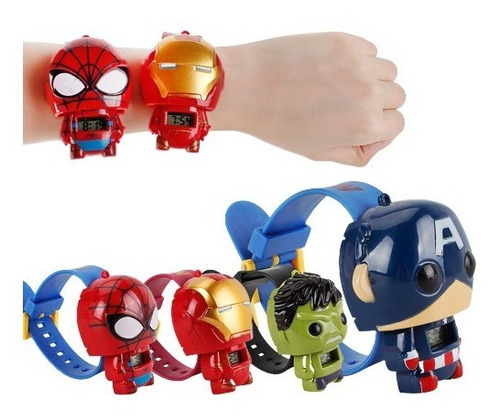 Reloj Para Niños 3d, Animal, Juguetes Somos Tienda Fisica