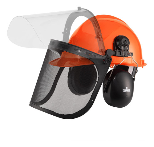 Nocry Casco De Seguridad Forestal Industrial 6 En 1 Y Sistem