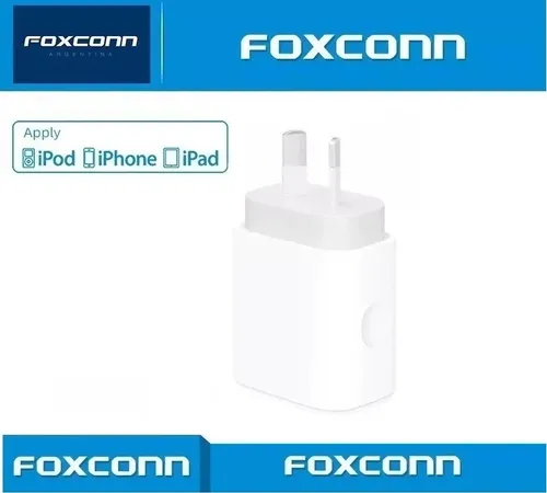 Adaptador Certificado Carga Rápida 20w Para iPhone 11 12 13
