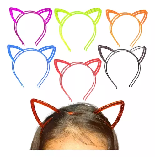 Tiara Orelhinha de gato Arquinho de cabelo- Kit 10 unidades - Lynx