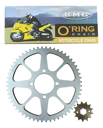 Kit Relacao Xtz125 Trilha 56d X 13d Kmc Retentor Especial