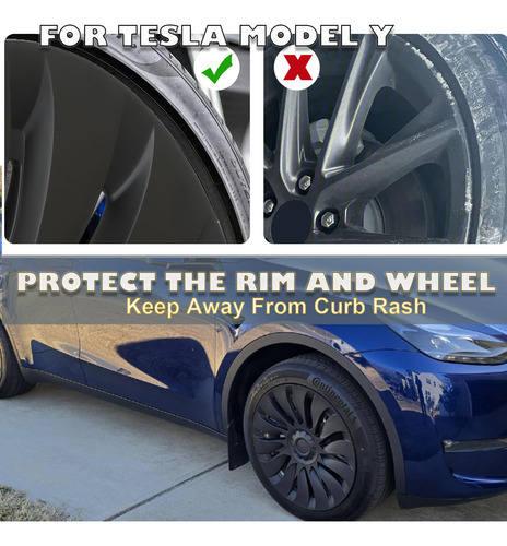 Fundas De Rueda Siglin Para Tesla Model Y, 19 Pulgadas, 2024