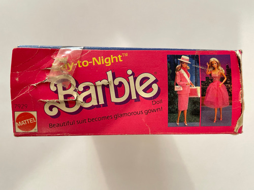 Barbie Day To Night Vintage 1984 En Su Caja Original Mattel (Usado)