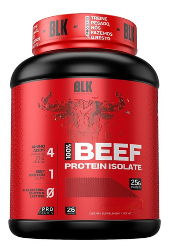 Whey Protein Isolate Beef Protein - 1752kg Blk Performance Sabor Chocolate