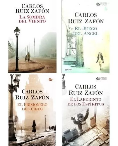 Sobrevivir fatiga Dejar abajo Saga La Sombra Del Viento (4 Libros) - Carlos Ruiz Zafón