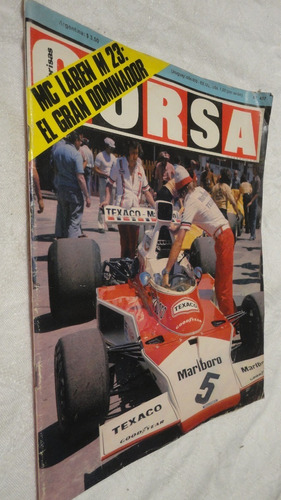 Revista Corsa Nº 407 1974 - Mc Laren M 23 