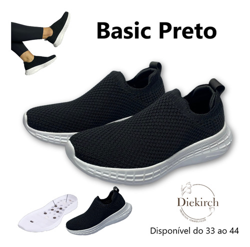 Tenis Basic All In Com Magnetos E Infravermelho Longo