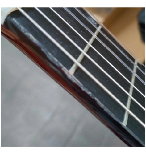 Imagen 6 de 10 de Guitarra Cuerdas Nylon C/funda Eq 3 Outlet Leer Descripcion