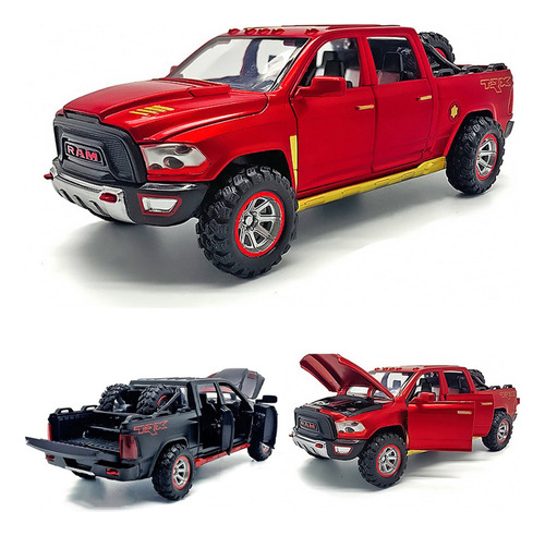 Chrysler Dodge Ram Trx Camioneta Miniatura Metal Coche [u]