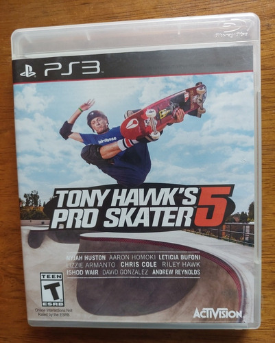 Tony Hawk Pro Skater 5 Ps3 Playstation 3 Juego