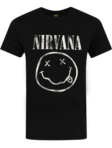 Camiseta Iconica De Nirvana