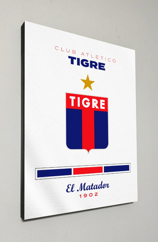 Cuadro Club Atletico Tigre 30x40 Cm