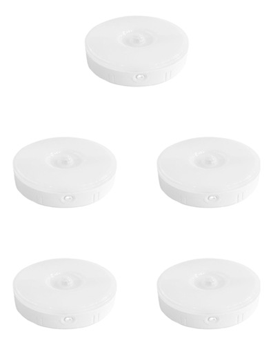 5 Pcs Blanco Kits Luces De Emergencia Sensor De Movimiento