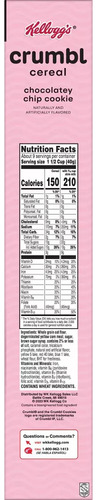 Cereal Kellogg's Importados Varios Sabores Crumbl Cookies